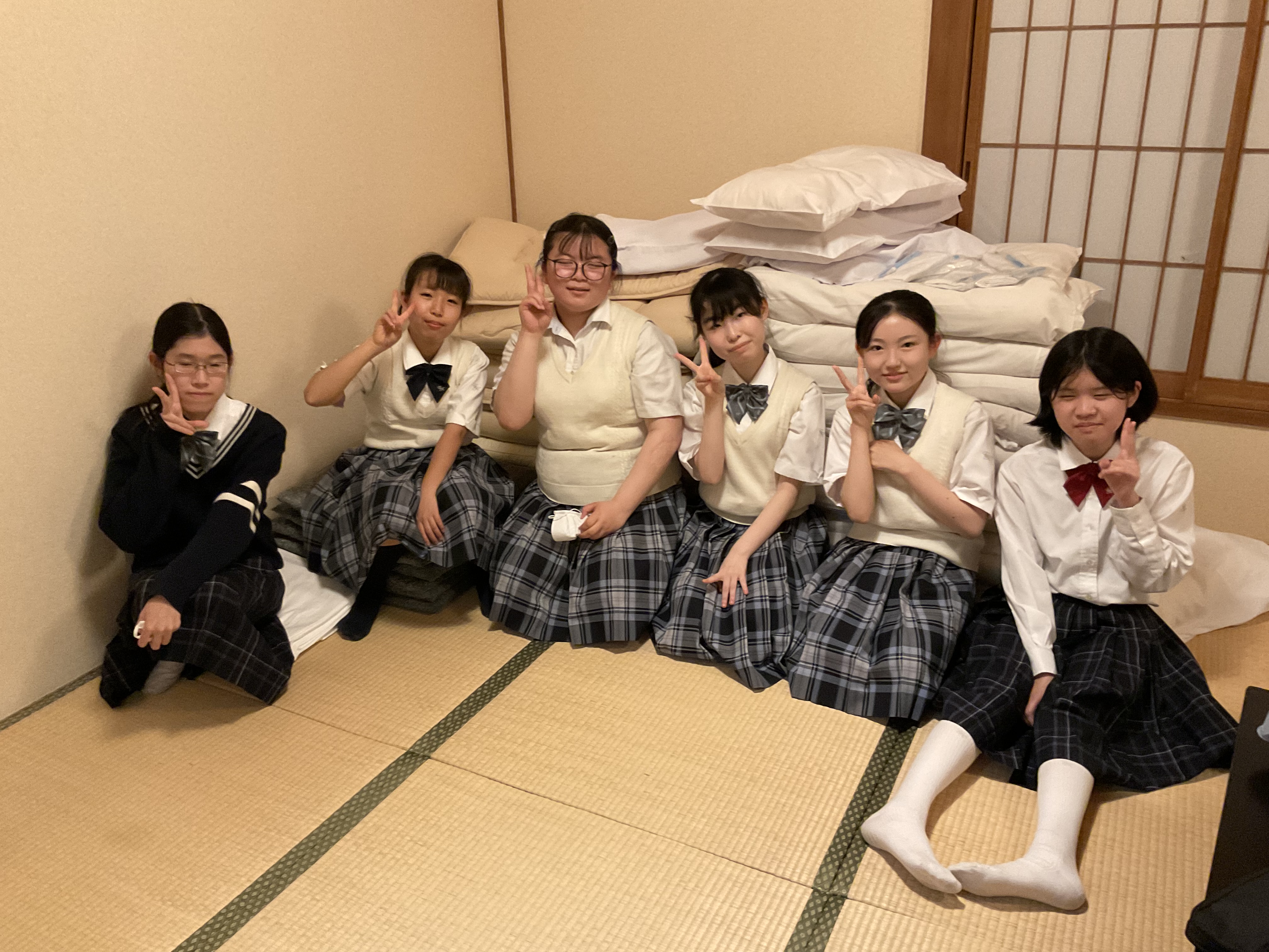 中3学年】修学旅行1日目｜今日のカセリーヌ｜東京家政学院 中学校